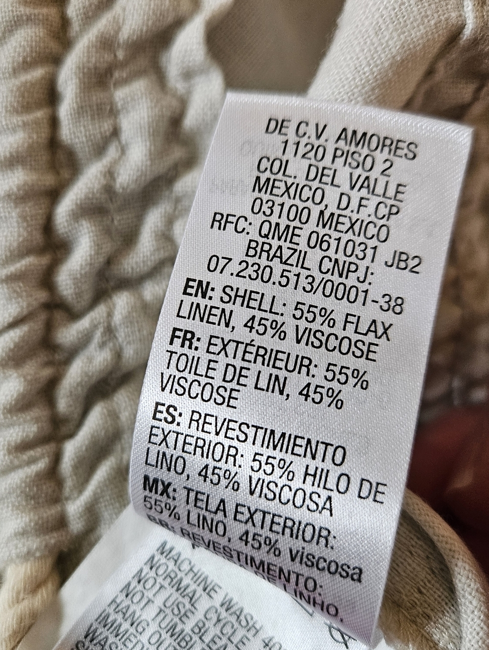 Roxy Lightweight Drawstring Linen Blend Pants XS - Picture 7 of 9